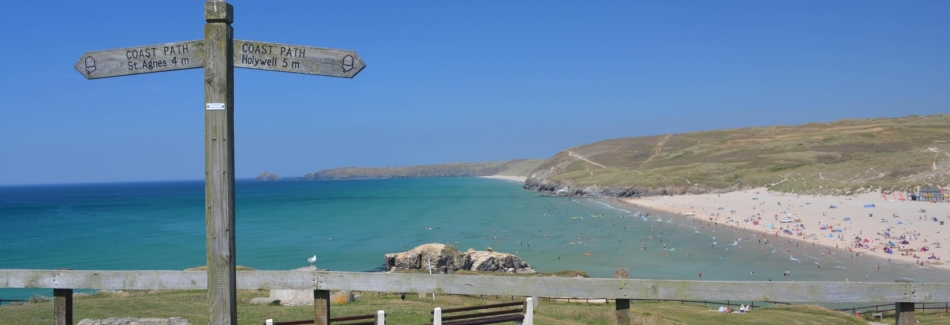 South West Coast Path Perranporth